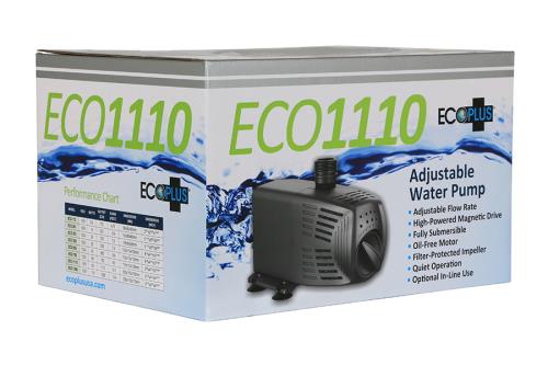 EcoPlus Adjustable Flow Submersible or Inline Water Pumps