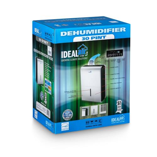 Ideal-Air Dehumidifiers 22, 30 & 50 Pint