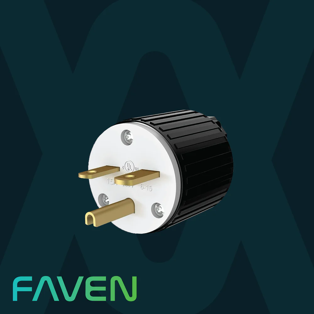 faven lighting power cord under canopy 